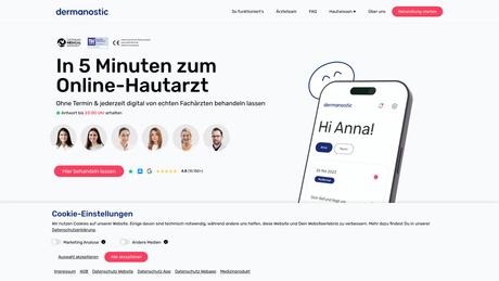 Hautarzt Online dermanostic